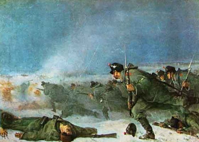 pictură - Grigorescu, Nicolae; Atacul de la Smârdan