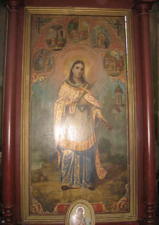 icoană - Orăşianu, Matache; Sfânta Marina