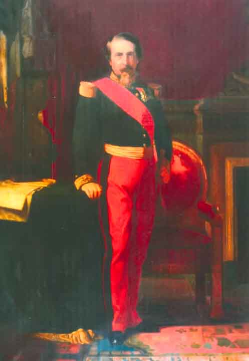 pictură - Verussi, Petru; Napoleon al III-lea