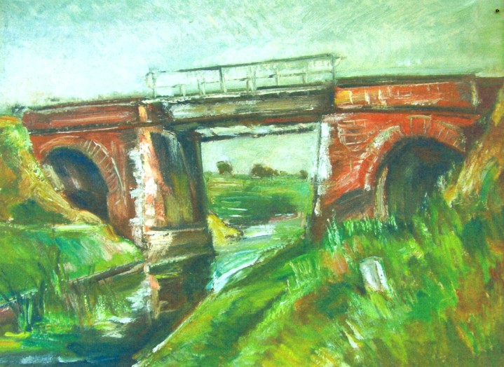 pictură - Iorgulescu-Yor, Petre; Pod la Băneasa
