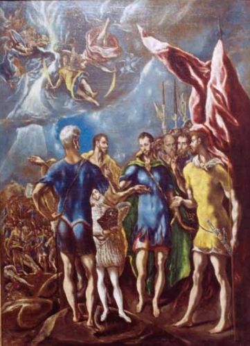 pictură - El Greco, Domenikos Theotokopoulos, zis; Martiriul Sfântului Mauriciu sau Martiriul celor zece mii de tebani