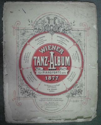 partituri muzicale; Wiener Tanz - Album fur pianoforte solo