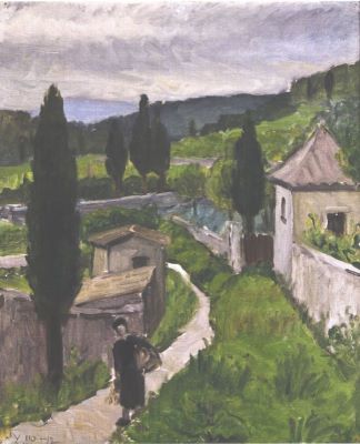 tablou - Pallady, Theodor; Peisaj din Saint Paul (Kiparezi)