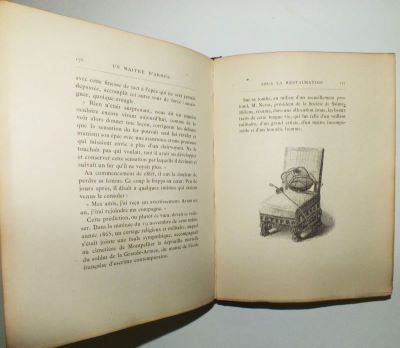 carte veche - Volumul aparține autorului Arsène Vigeant, maestru al armelor, a publicat cărți despre scrimă și istoria scrimei; Petit essai historique. Un Maître d'Armes sous la Restauration