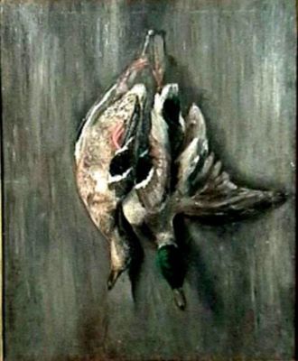 pictură de șevalet - Andreescu, Ion; Natură moartă cu vânat