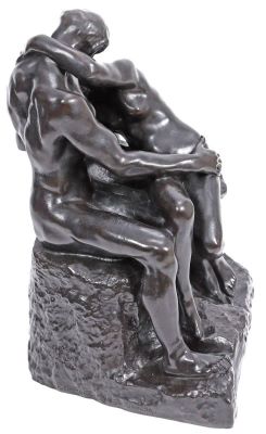 Sculptură - Rodin, Auguste (turnare Barbedienne); Sărutul [1904-1908]