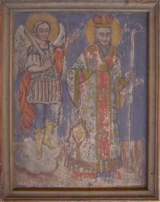 icoană; Arhanghelul Mihail și Sf. Nicolae