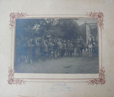 fotografie; Regimentul 15 Războieni la Budapesta