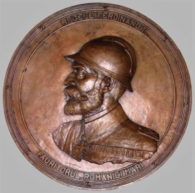 altorelief - Georgescu, Spiridon; Regele Ferdinand I