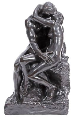 Sculptură - Rodin, Auguste (turnare Barbedienne); Sărutul [1904-1908]