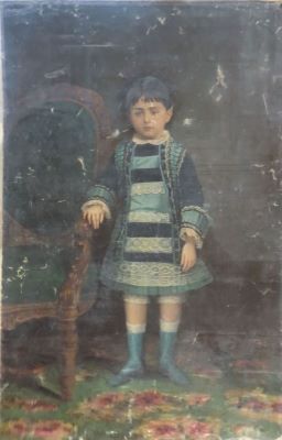pictură de șevalet - Necunoscut (Constantin Pascaly); Portret de copil