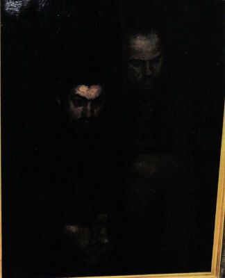 pictură de șevalet - Baba, Corneliu; Doi călugări