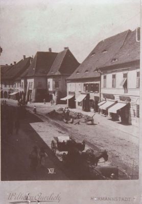 clișeu - Emil Fischer; Reproducere fotografică a unei fotografii de W. Auerlich - Hermannstadt.