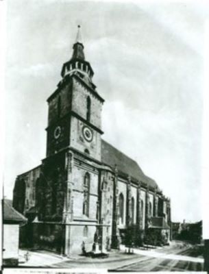 clișeu - H. Lehmann ?; Biserica Neagră din Brașov