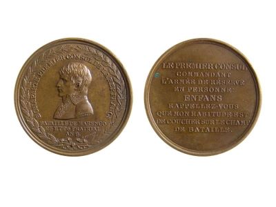 Medalie dedicată bătăliei de la Marengo