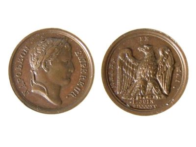 Medalie (jeton) dedicată adunării politice din 1 iunie 1815
