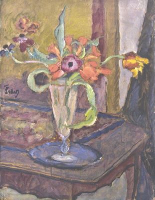 tablou - Pallady, Theodor; Vas cu flori