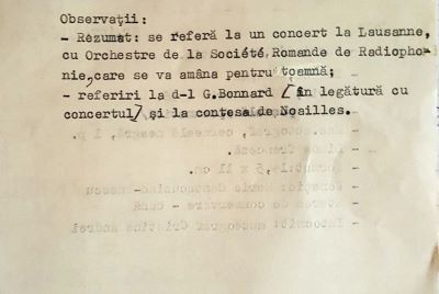Photiadès, Constantin; Scrisoare adresată compozitorului Enescu, George de către Constantin Photiadès, Paris, 16 ianuarie 1936