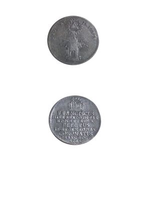 Medalie dedicată alegerii și încoronării lui Francisc I ca rege roman