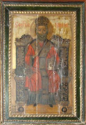 icoană - Simon din Bălgrad; Sf. Nicolae