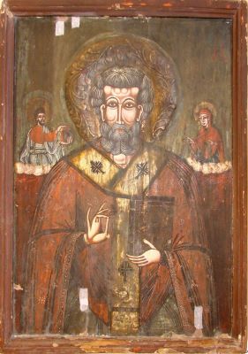 icoană - Toader Zugravul; Sf. Nicolae