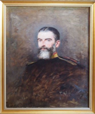pictură de șevalet - Ajdukiewicz, Tadeusz; Portret Carol I