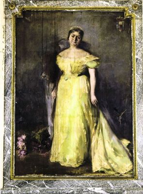 pictură de șevalet - Paini, Elvezia (Elvezia Gazzotti Perealte Paini); Potretul Prințesei Ecaterina Cantacuzino (născută Băleanu)