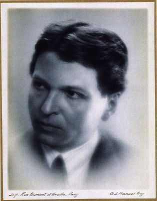 fotografie; George Enescu