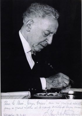 fotografie; Arthur Rubinstein, pianist