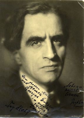fotografie; Pianistul Carl Rudolf Hermann Friedberg (1872-1955)