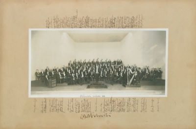 fotografie; Orchestra Filarmonicii din Philadelphia, Statele Unite ale Americii