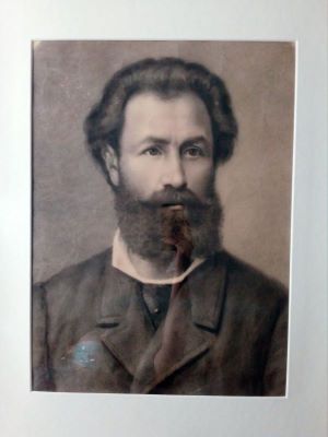 grafică de șevalet - Șoldănescu, Ștefan; Portretul lui Theodor Bosînceanu