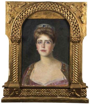 pictură de șevalet - Bellet, Pierre-Auguste; Portretul Principesei Maria