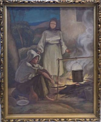 pictură de șevalet - Ressu, Camil; Țărănci