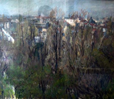 pictură de șevalet - Steriadi, Jean Alexandru; Peisaj (orășenesc)