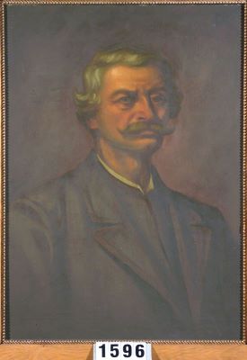 pictură de șevalet - Albescu, Sava; Portret de bărbat