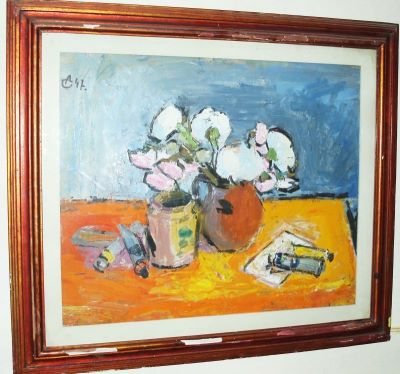 tablou - Ciucurencu, Alexandru; Două vase cu flori