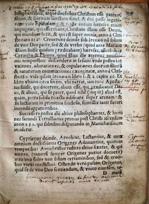 carte veche; De falsa et vera unius Dei Patris, filiis, et Spiritus Sancti cognitione