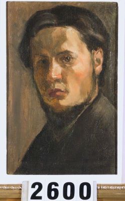 pictură de șevalet - Tamás, Emerich; Autoportret