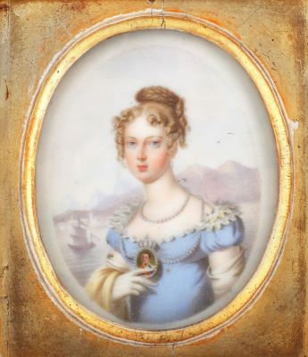 tablou; Portretul Arhiducesei Maria Leopoldina
