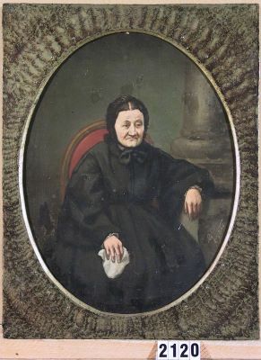 pictură de șevalet - Glatz, Theodor; Portret de femeie