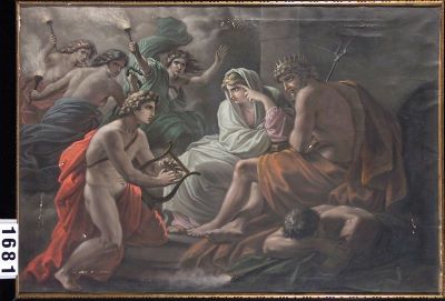 pictură de șevalet - Popp, Mișu; Orfeu în infern