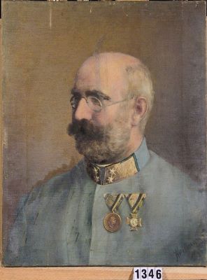 pictură de șevalet - Heilmann, Ferdinand; Locotenent colonel Grosschmidt