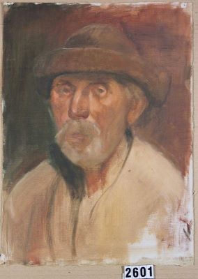 pictură de șevalet - Tamás, Emerich; Portret de bătrân