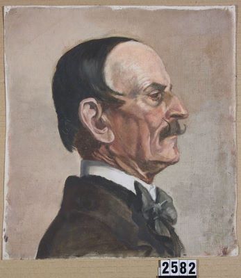 pictură de șevalet - Tamás, Emerich; Portret de bărbat