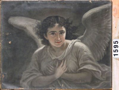pictură de șevalet - Popp, Mișu; Un înger (Elisa Petrovici)