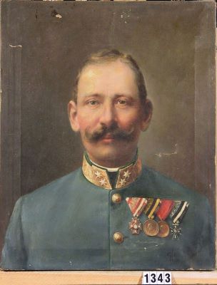 pictură de șevalet - Heilmann, Ferdinand; Locotenent colonel Fekete