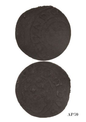 Șiling (imitație); imitație după șiling emis de regina Christina a Suediei la Riga