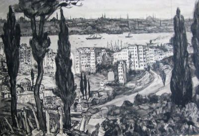 desen - Cuțescu-Storck, Cecilia; Cornul de Aur, Istanbul