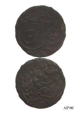 Șiling (imitație); imitație după șiling emis de regele Carol X Gustav al Suediei la Riga
